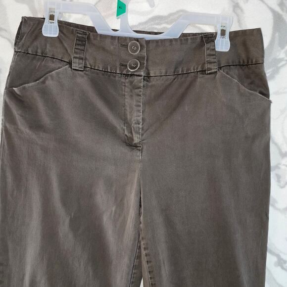 Talbots Stretch Brown Pants Straight Women's Size 10 - Picture 7 of 8